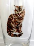 Cat Glass Painting
