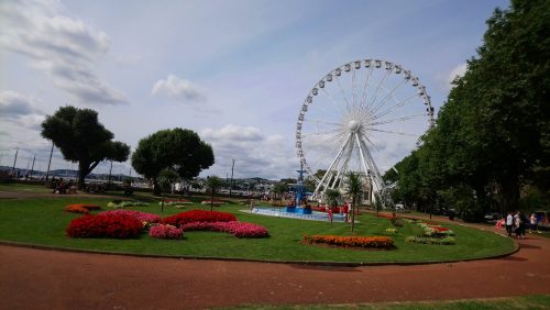View of Torquay and the wheel 