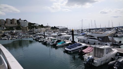 Boats in Torquay Marina