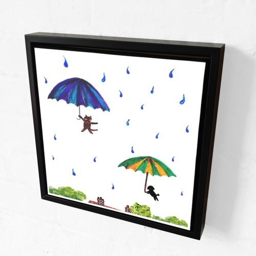 Raining Cats and Dogs Print